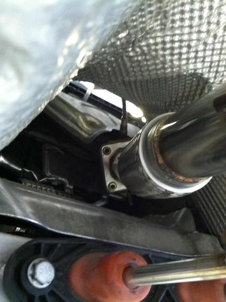 Installed eBay Neuspeed replica exhaust and Tsudo Downpipe (pic